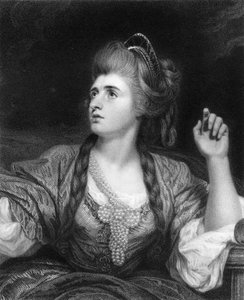 Sarah Siddons, actrice tragique anglaise, 1836 - W. Holl