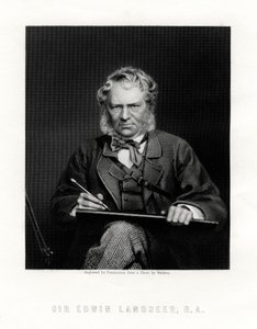 Sir Edwin Henry Landseer 1802-1873, peintre britannique, 19ème siècle - W. Holl