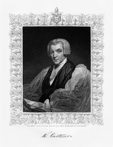 William Howley, archevêque de Canterbury, 19e siècle - W. Holl