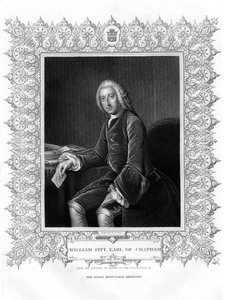 William Pitt, 1er comte de Chatham, homme d