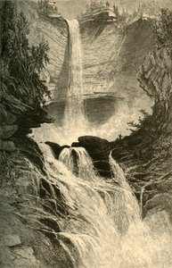 Chutes de Catskill, 1874 - W. J. Linton