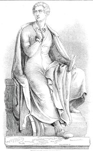 Statue de Lord Byron par Thorwaldsen, 1845 - W. J. Linton