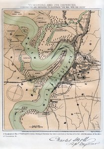 Vicksburg, Mississippi, et ses défenses, 1862-1867 - W Kemble