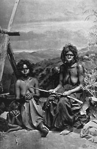 Une femme australienne et ses enfants, 1902