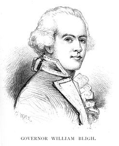 William Bligh, officier de marine britannique et gouverneur de la Nouvelle-Galles du Sud - W. Macleod