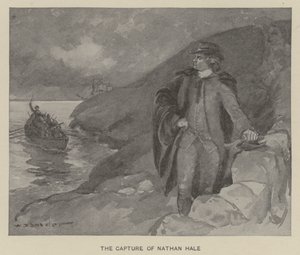 La capture de Nathan Hale - W. P. Snyder