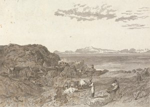Heysham et montagne de Cumberland - W. R. Smith