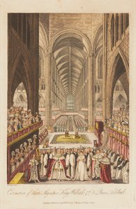 Le couronnement du roi Guillaume IV et de la reine Adélaïde