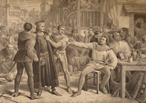 Lord Saye et Sele amenés devant Jack Cade, 1886 - W Ridgway
