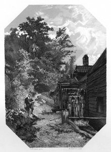 Jacob van Ruysdael, peintre paysagiste néerlandais du 17e siècle, vers 1870