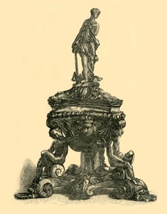 Encrier en bronze, milieu-fin du 16e siècle - W. W. McCarty