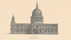 Saint-Paul - élévation du flanc sud, 1889 - W and AK Johnston