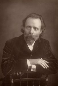 Thomas Henry Hall Caine (1853-1931) romancier anglais. Compagnon de Dante Gabriel Rossetti à la fin de la vie de ce dernier (1881-1882)