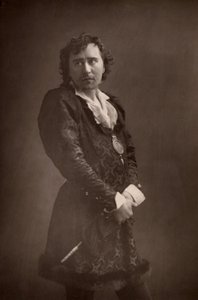 Herbert Beerbohm Tree (1853-1917) acteur-manager anglais. Fondateur de la Royal Academy of Dramatic Art (RADA). (Woodburytype) - W. and D. (after) Downey