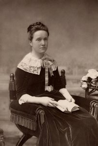 Millicent Fawcett (née Garrett - 1947-1929) féministe anglaise, leader du mouvement pour le suffrage des femmes pendant 50 ans. Sœur de la pionnière médecin Elizabeth Garrett Anderson; épouse de Henry Fawcett, le politicien radical aveugle
