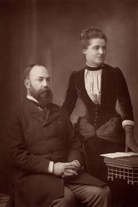 Charles et Emilia Wentworth Dilke (photo n/b)