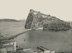 Château aragonais, Ischia, Italie, 1895 - W and S Ltd