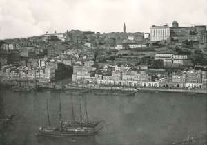 Panorama de la ville de Porto, Portugal, 1895 - W and S Ltd