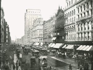 State Street, Chicago, USA, 1895 - W and S Ltd