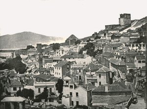 Vue de la ville, Gibraltar, 1895 - W and S Ltd