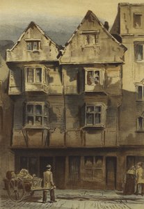 Vieilles Maisons, Wych Street, fin de Drury Lane - Waldo Sargeant
