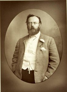 Portrait de Robert Buchanan (1841-1901) - Walery Rzewuski