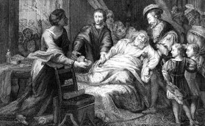 La mort de Léonard de Vinci, 1519 - Walker