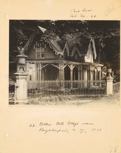 [Cottage gothique près de Poughkeepsie, New York] - Walker Evans