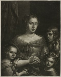 La femme et les enfants de l