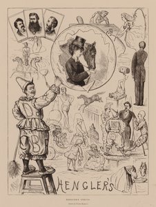 Le cirque de Hengler (gravure)