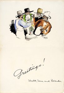 Vœux de Noël 1931