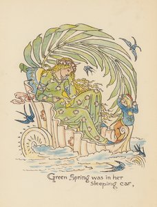 Illustration pour Légendes pour Lionel par Walter Crane - Walter (after) Crane
