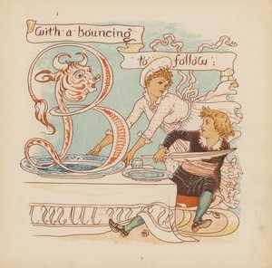 Illustration pour Pothooks and Perseverance de Walter Crane - Walter (after) Crane