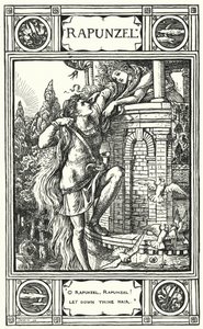 Raiponce (gravure) - Walter (after) Crane