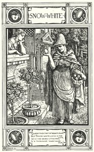 Blanche-Neige (gravure) - Walter (after) Crane