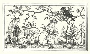 La Mariée du lapin (gravure)