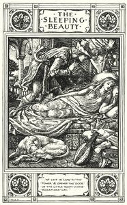 La Belle au bois dormant - Walter (after) Crane