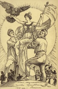 Le Triomphe de la Démocratie Sociale - Walter (after) Crane