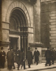 Un Aperçu de Lothbury à Midi un Jour de Semaine, vers 1935 - Walter Benington