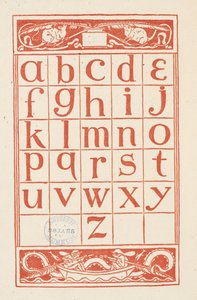 Une table alphabétique pour 
