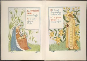 Étoile de Bethléem et millepertuis - Walter Crane