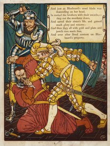 Barbe Bleue - Walter Crane
