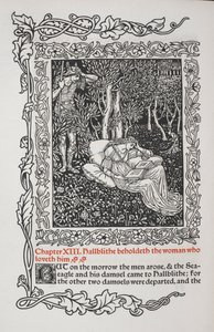 Chapitre XIII. Hallblithe contemple la femme qui l