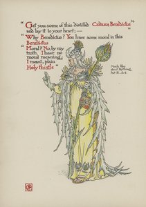 Fleurs du jardin de Shakespeare - Walter Crane
