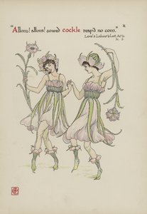 Fleurs du jardin de Shakespeare - Walter Crane