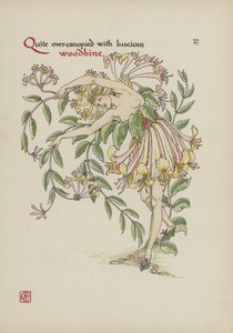 Fleurs du jardin de Shakespeare - Walter Crane