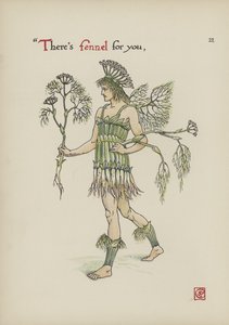 Fleurs du jardin de Shakespeare - Walter Crane