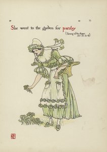 Fleurs du jardin de Shakespeare - Walter Crane