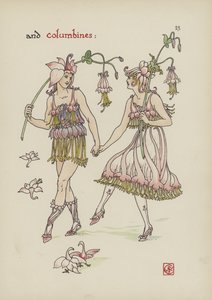 Fleurs du jardin de Shakespeare - Walter Crane