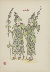 Fleurs du jardin de Shakespeare - Walter Crane